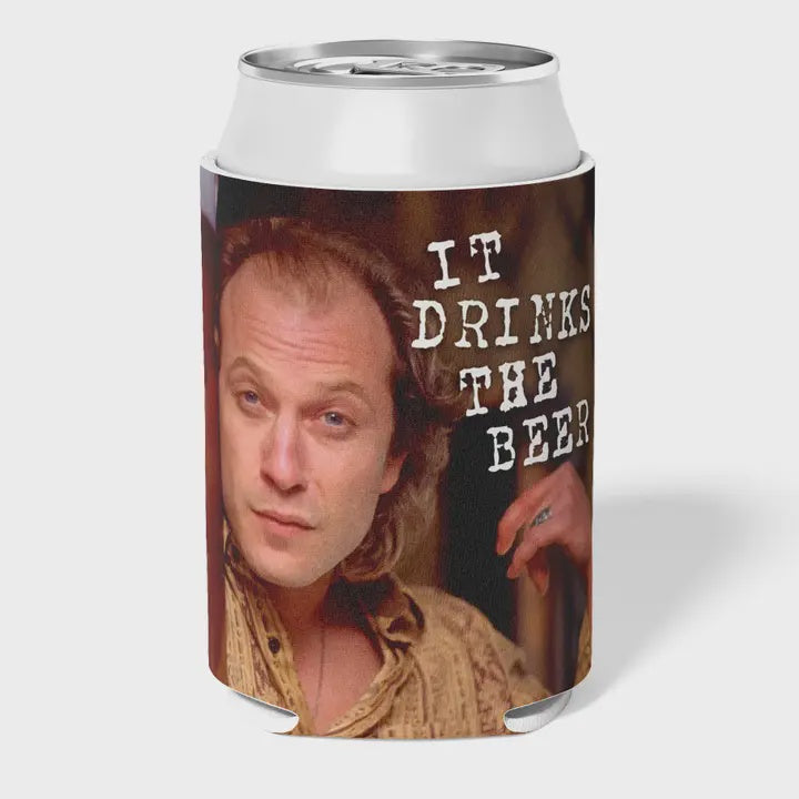 It Drinks the Beer Can Cooler