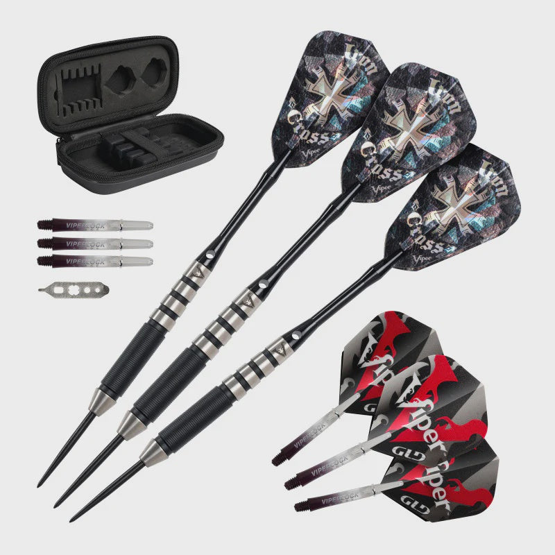 Viper Desperado - 80% Tungsten Steel Tip Darts Iron Cross 24 Grams