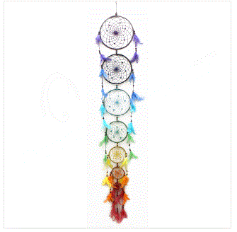 Oceanic - Chakras 7 Rings Dreamcatcher