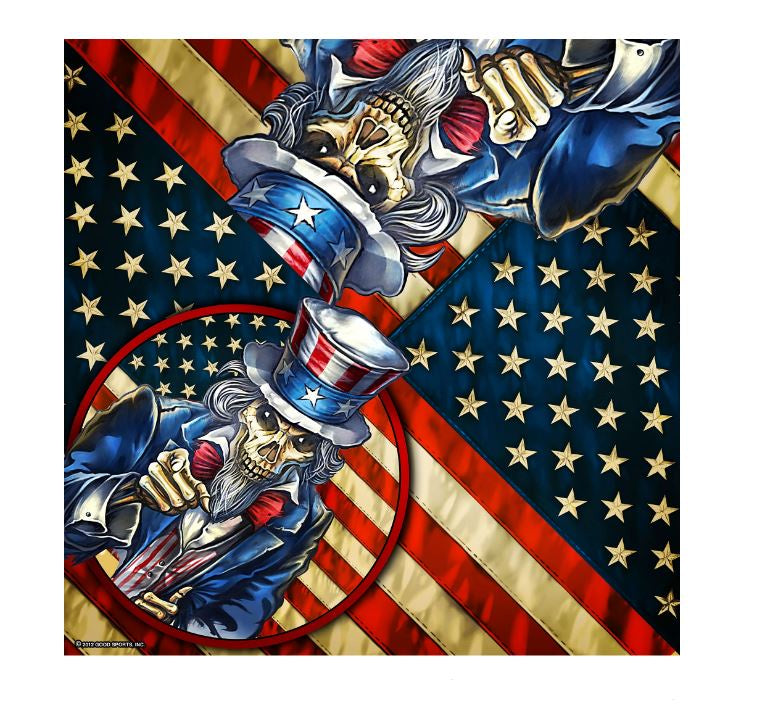 Hot Leathers - Uncle Sam Bandana