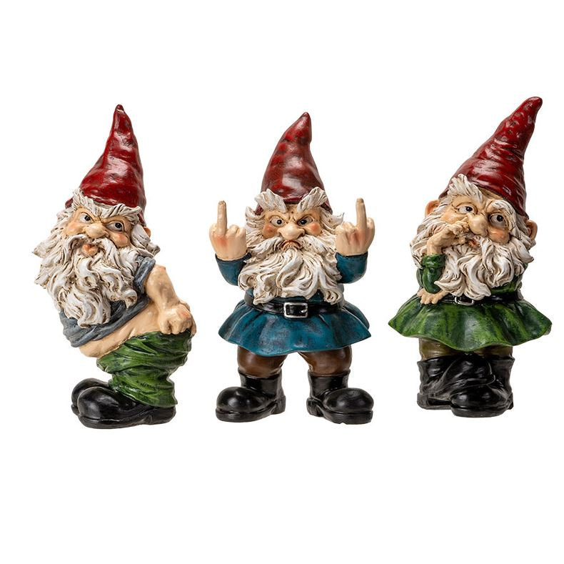Evil Gnomes Statues 15620