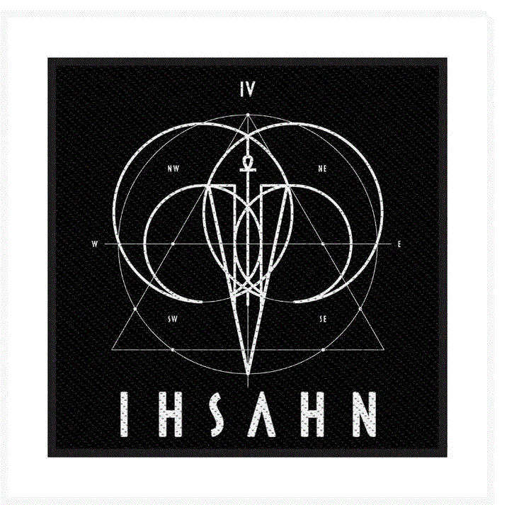 Rock Off - Ihsahn 'Logo/Symbol' Woven Patch