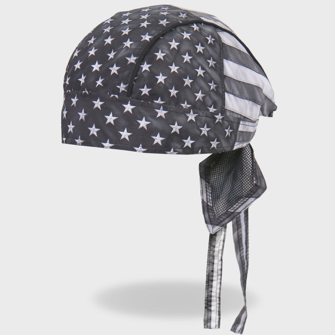 Gray Flag Vintage Style Lightweight Headwrap
