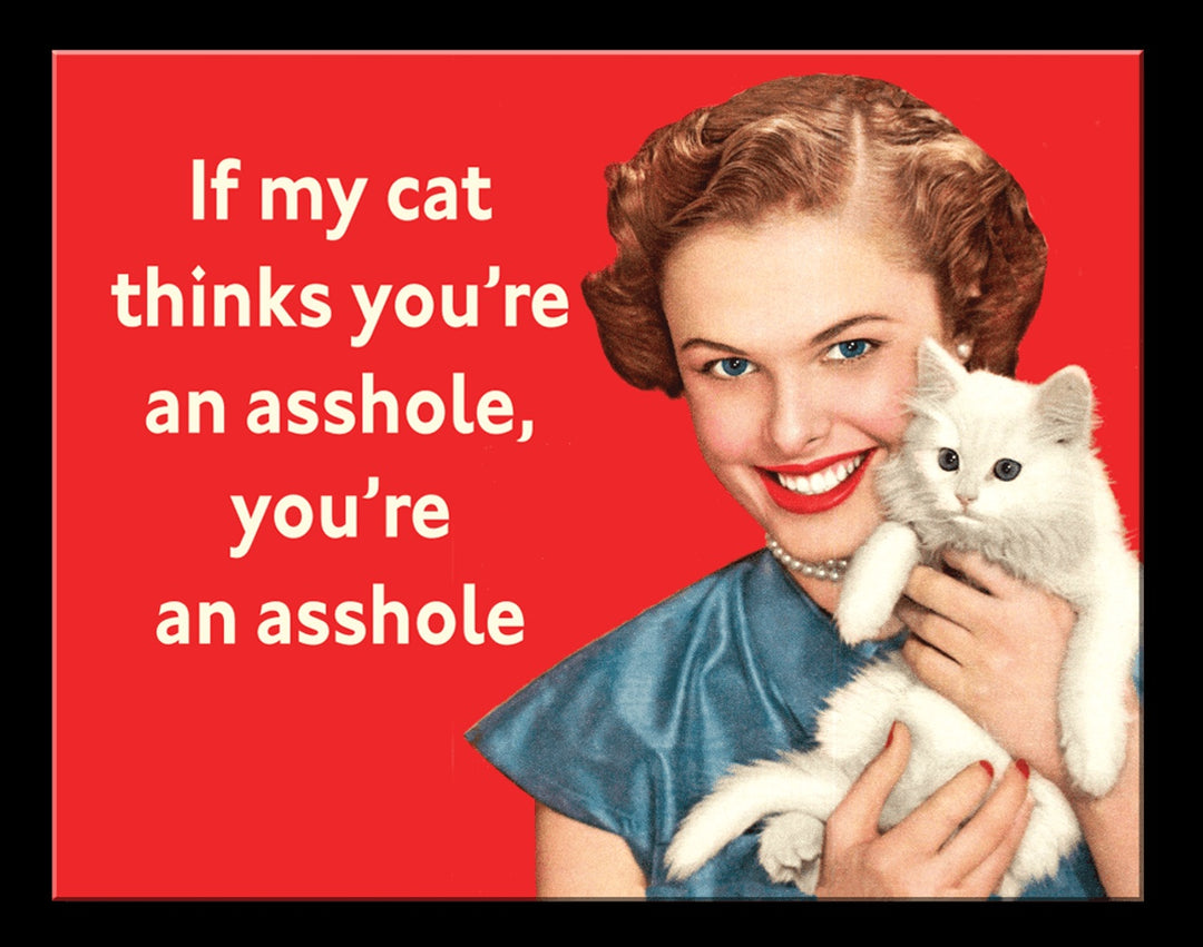 If My Cat Tin Sign