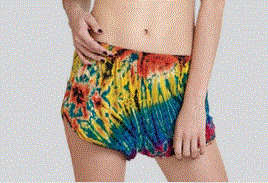 Kathmandu - Tie Dye Booty Shorts TH-861