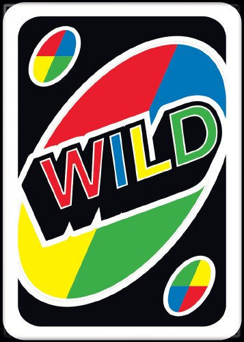 UNO Wild Card Magnet
