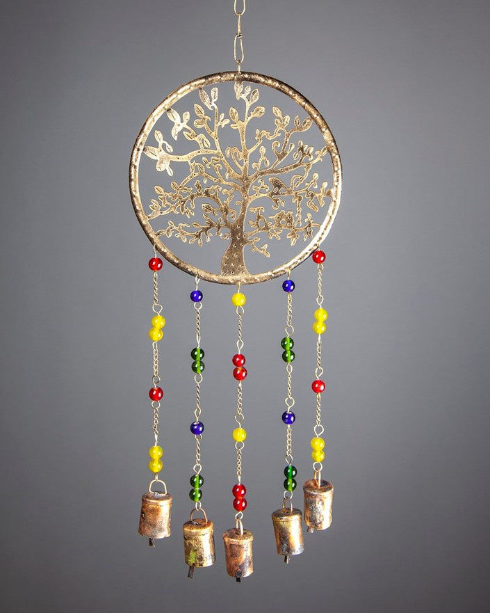 Beaded Tree of Life Wind Chime