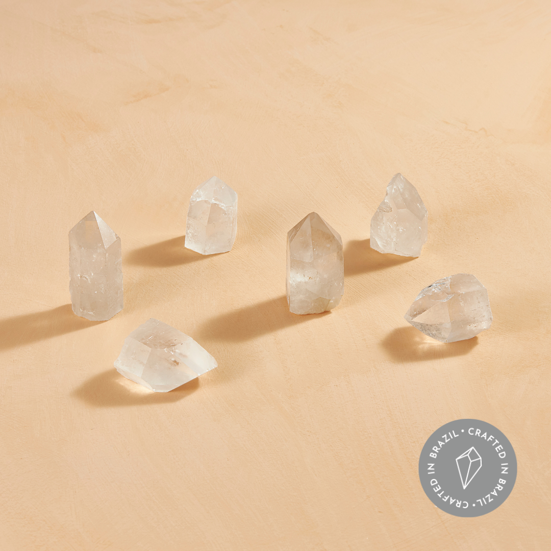 Natural Quartz Crystal Points