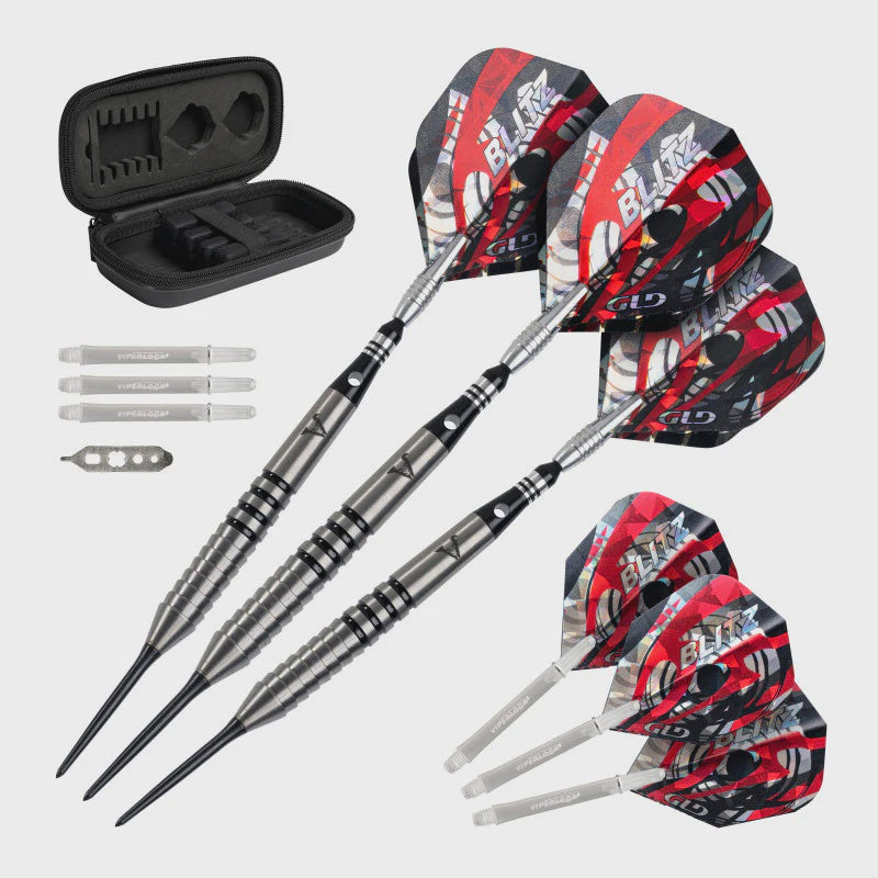 Viper Blitz Darts 95% Tungsten Steel Tip Darts 26 Grams