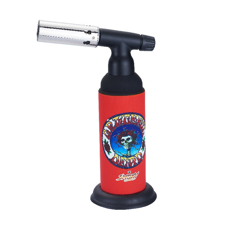 SMOXY X Grateful Dead Dragon Torch w/Collector Tin Bertha Red