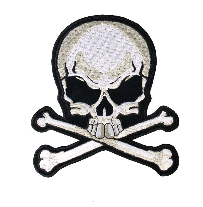 Hot Leathers - Skull & Bones Classic 2" X 2" Patch