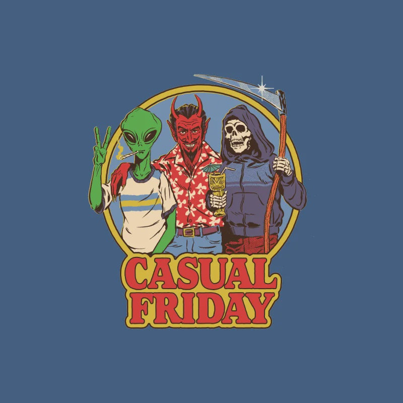 Steven Rhodes Casual Friday Sticker