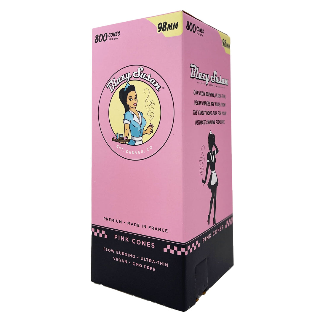 Blazy Susan Pre Rolled Cones | 98mm | 800 Count