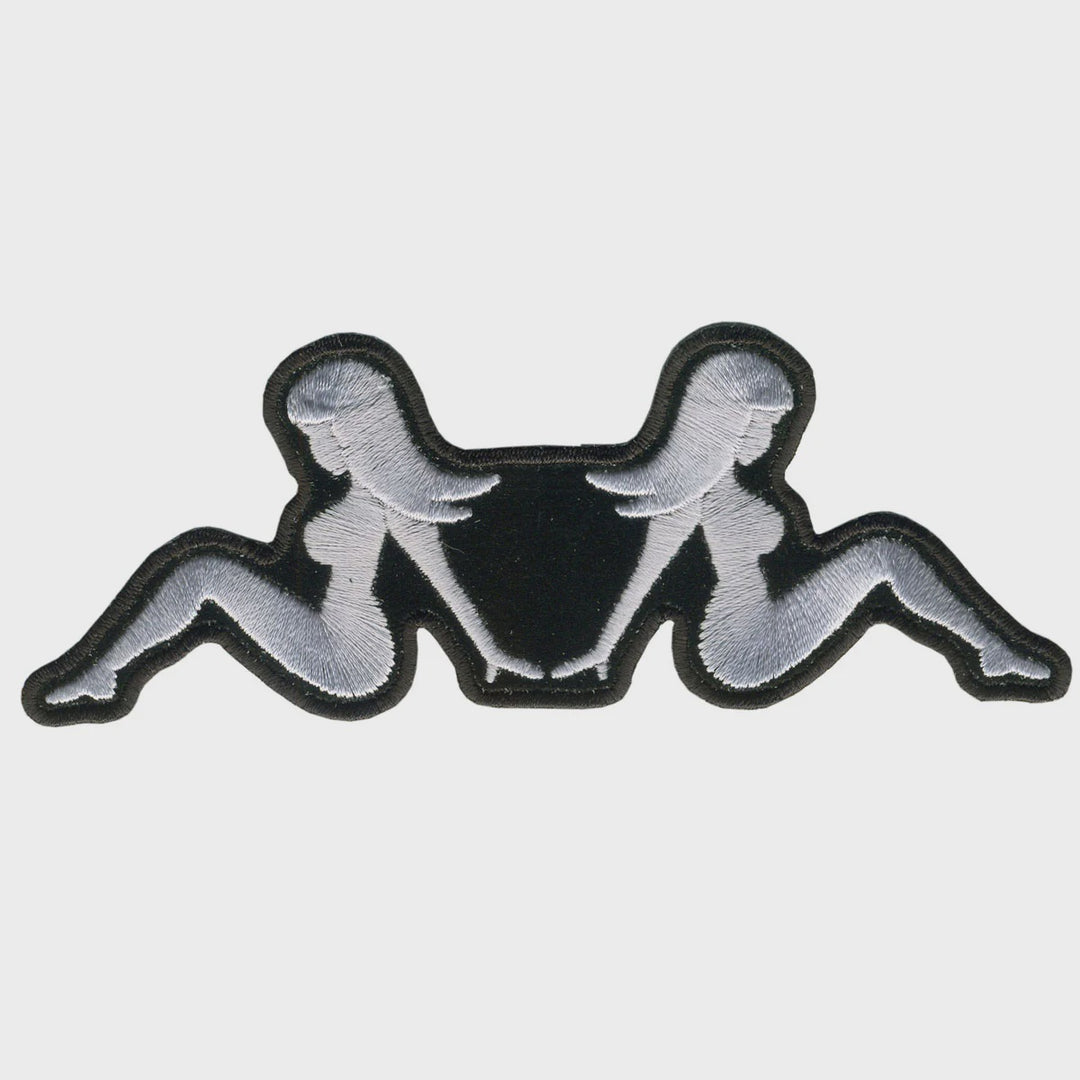 Hot Leathers Mudflap Chicks 5" X 2" Patch