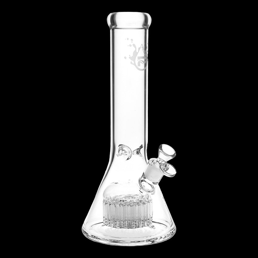 12" Pulsar 30-Arm Perc Glass Beaker Water Pipe | 14mm F