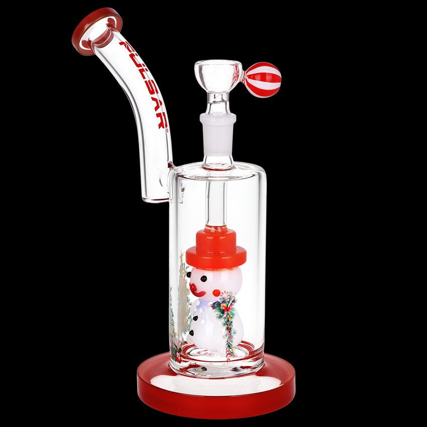 Pulsar Frosty Fella Glass Water Pipe | 10" | 14mm F