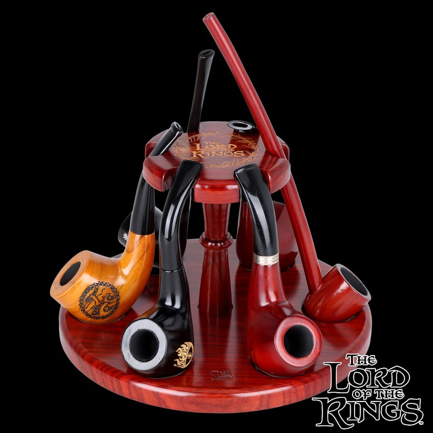 Pulsar Shire Pipes COUNCIL OF ELROND™ Multi-Pipe Wooden Display Stand | 8"x5"