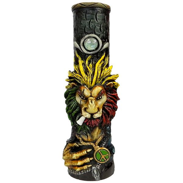 Hand Crafted Water Pipe - Rasta Scar