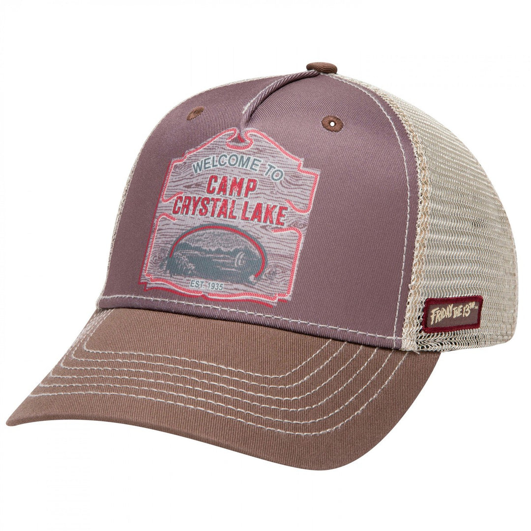 Friday the 13th Welcome to Camp Crystal Lake Hat