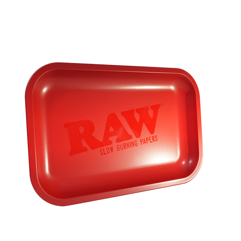 Raw Murder'd Red Metal Rolling Tray