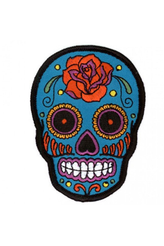 Sunny Buick Sugar Skull Patch 3.5"