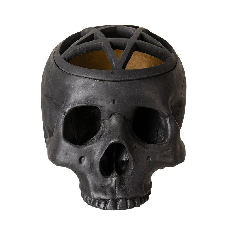 Pacific - Pentagram Skull Jar/Statue
