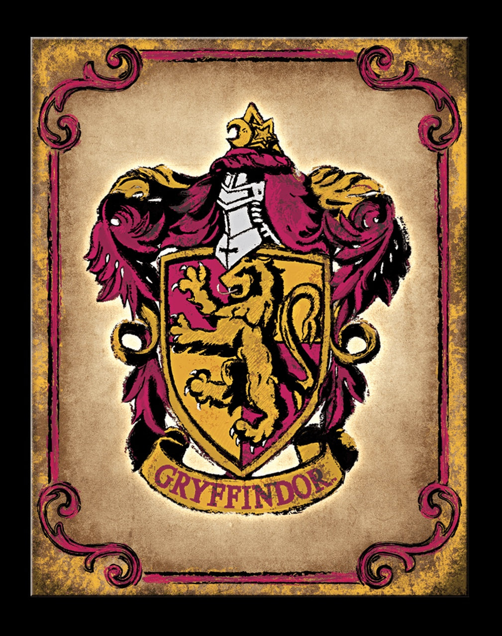 Harry Potter - Gryffindor Tin Sign
