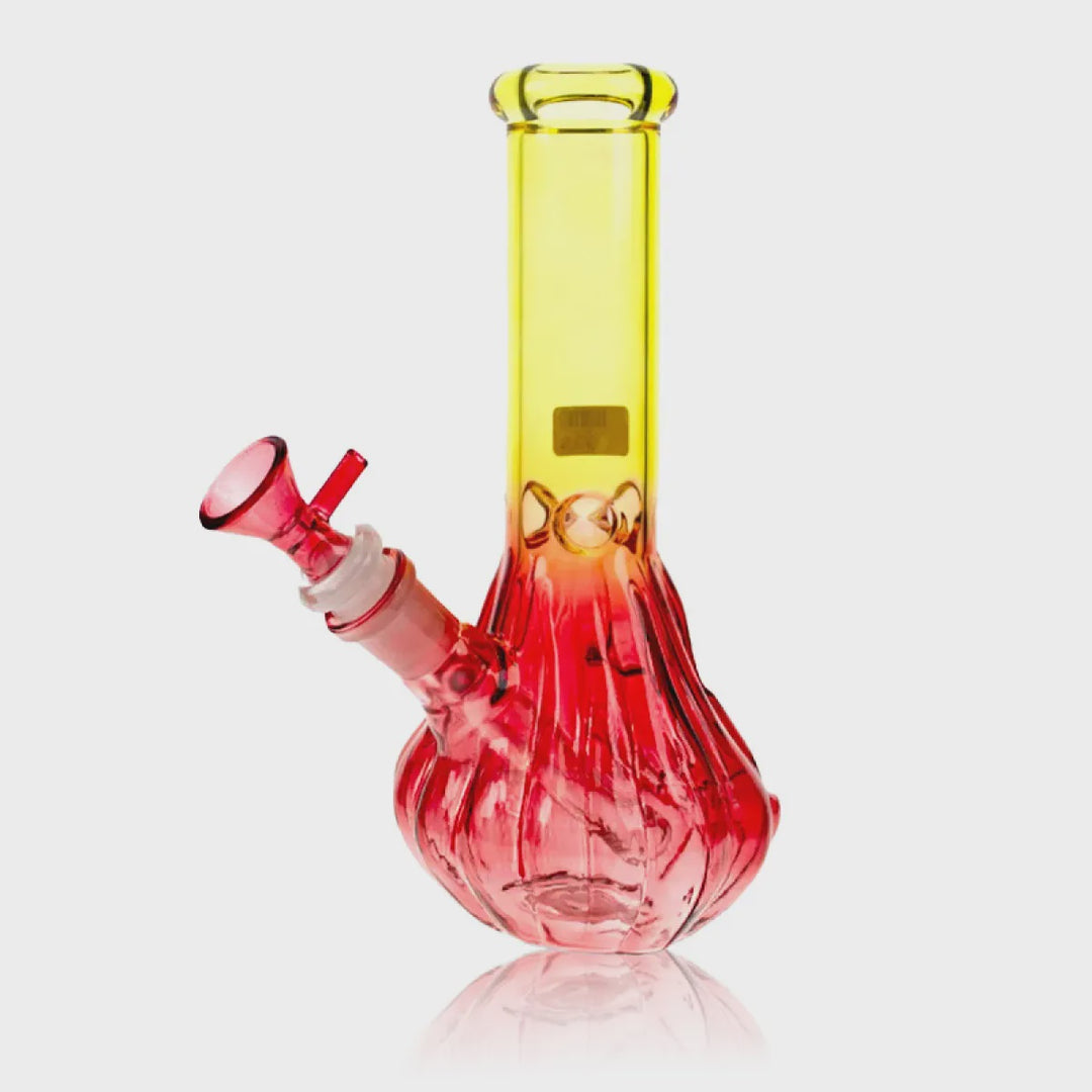 8 IN PUMPKIN FLOWER VASE WATER PIPE