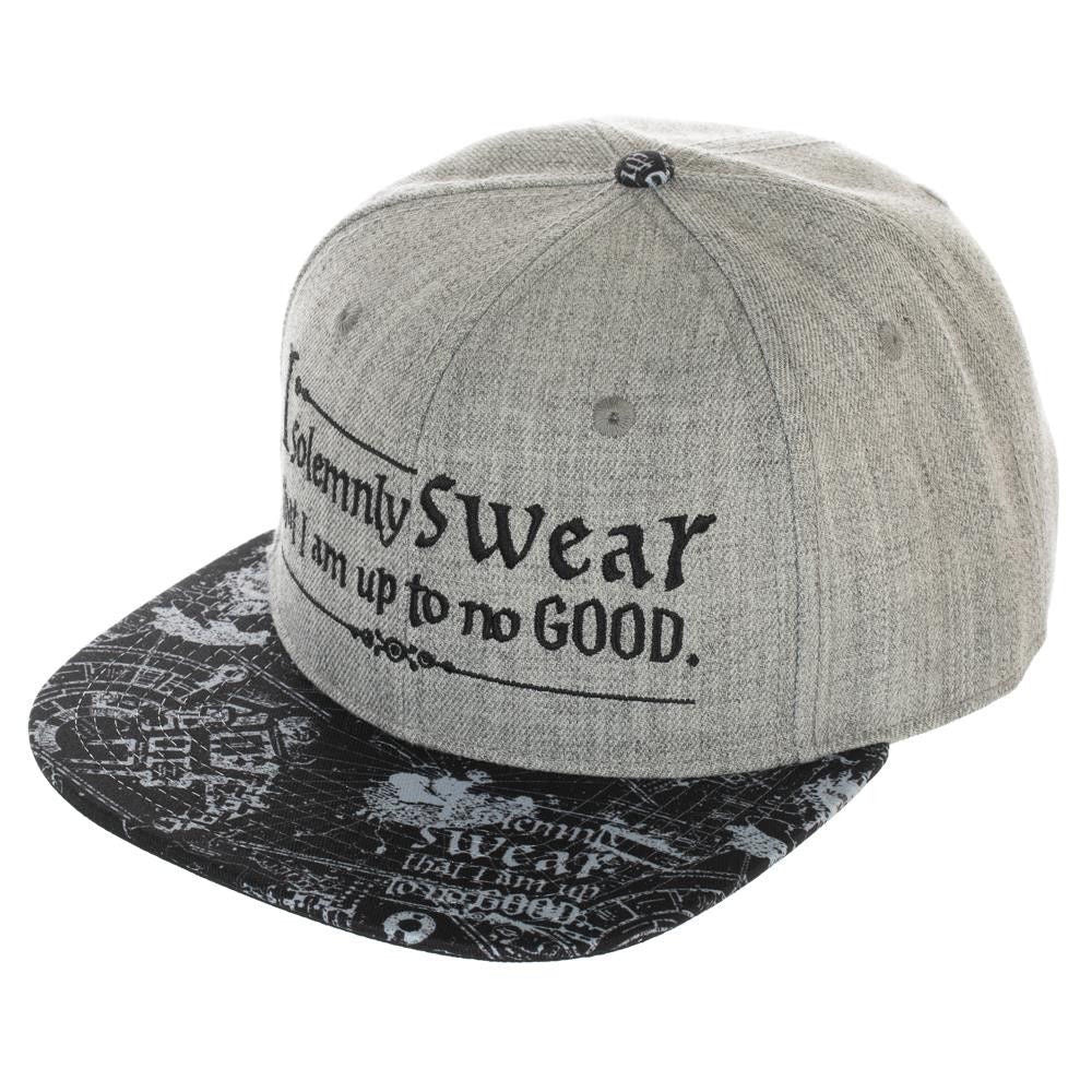 Harry Potter I Solemnly Swear Flat Bill Snapback