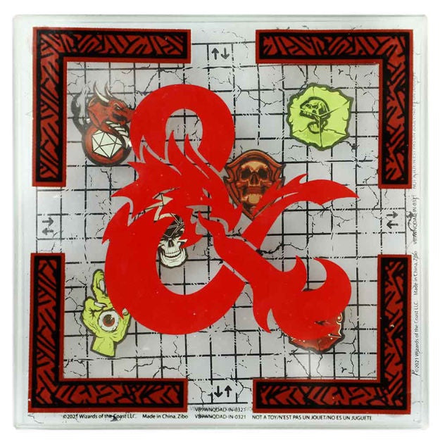 Dungeons & Dragons Stacking Glass Coaster Set