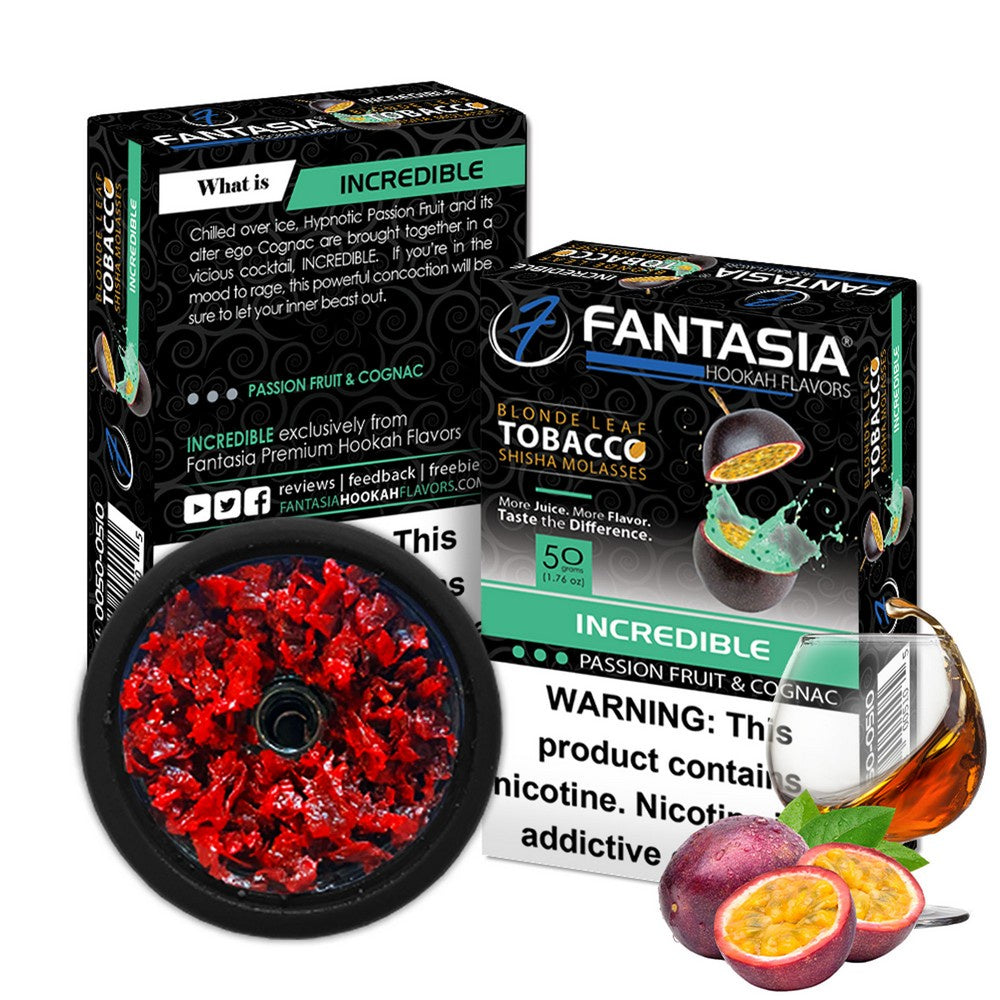 Fantasia 50g Hookah Tobacco - Incredible