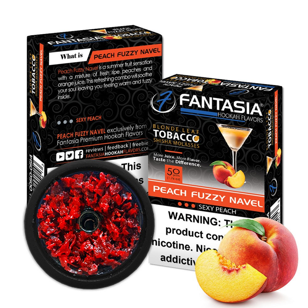 Fantasia 50g Hookah Tobacco - Peach Fuzzy Navel