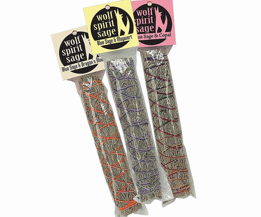 Wolf Spirit Sage - Single Desert Sage Smudge Sticks