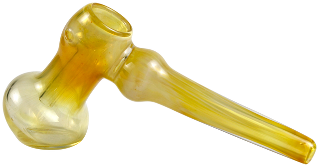 6" Plain Jane Glass Bubbler