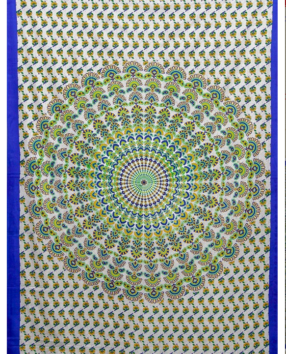 India Arts - Peacock Mandala Wall Hanging