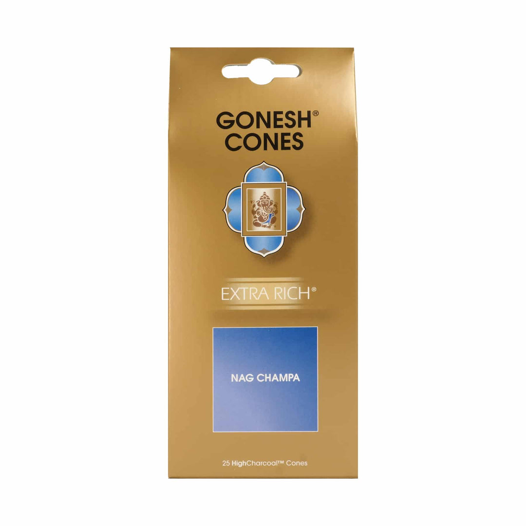 Gonesh Extra Rich Incense Cones - Nag Champa