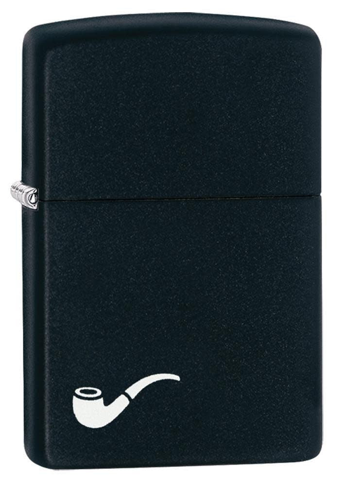 Black Matte Pipe Zippo