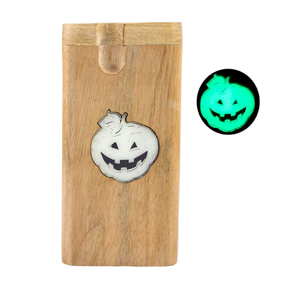 Pumpkin Glow Inlay Wood Dugout