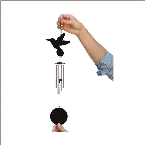 Jacob's Chimes - Silhouettes Hummingbird Chime