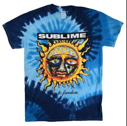 Merch Traffic - Sublime "40oz to Freedom" Tie Dye T-Shirt