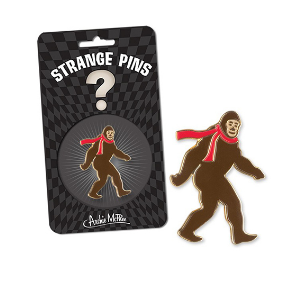 Strange Pins - Bigfoot w/Scarf Pin