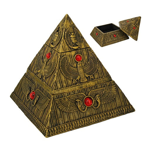 Pacific - Egyptian Jeweled Pyramid Box 10292