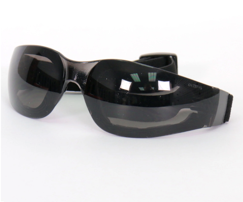 Hot Leathers - SG Goggle Safety Zoom - Smoke