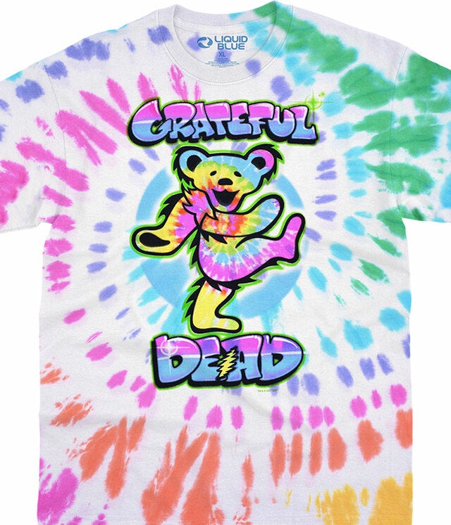 Grateful Dead Carnival Bear Tie Dye T-Shirt