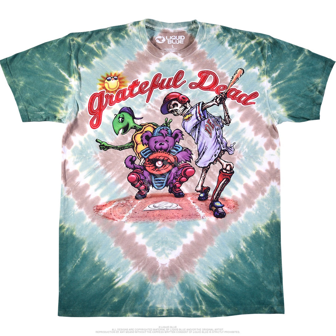 Liquid Blue - Grateful Dead "Spring Training" Tie Dye T-Shirt