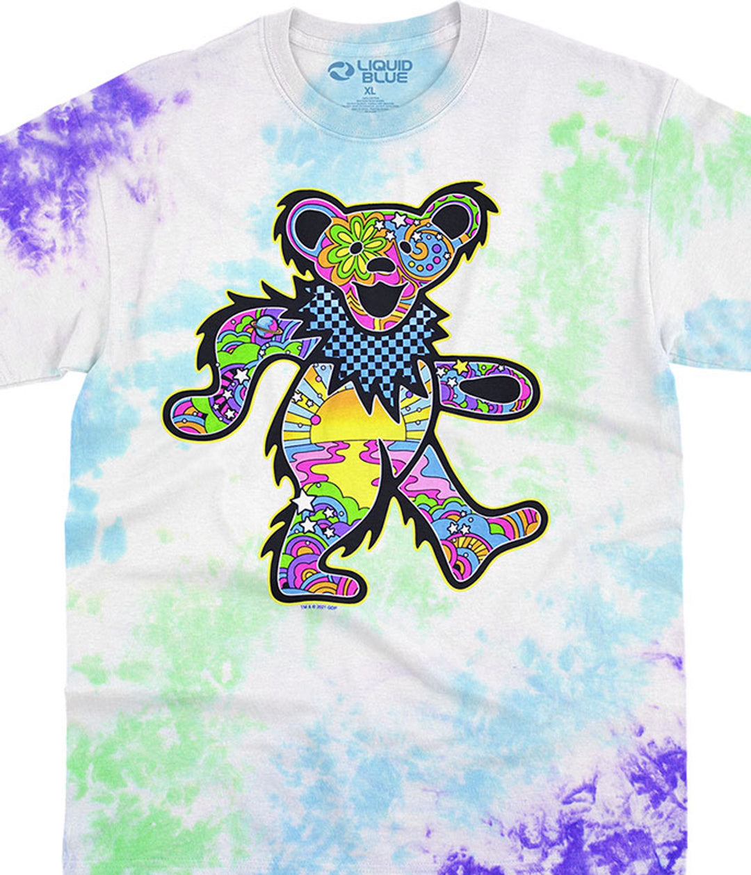 Mod Bear Tie-Dye T-Shirt