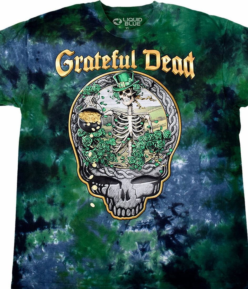Celtic Bertha Green Tie Dye T-Shirt