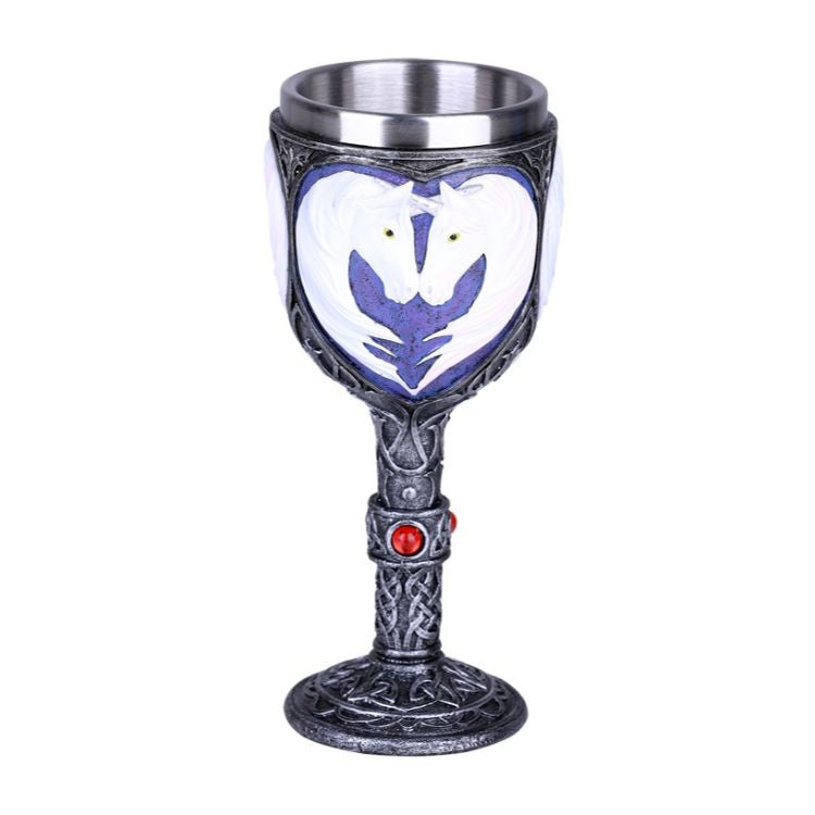 Unicorn Pair Goblet 13266
