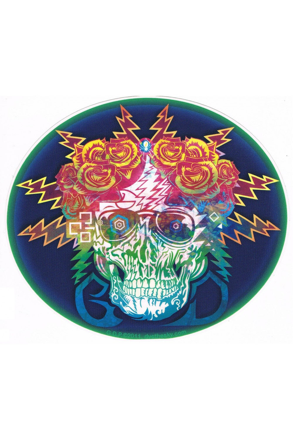 Grateful Dead Electric Dimensions Sticker