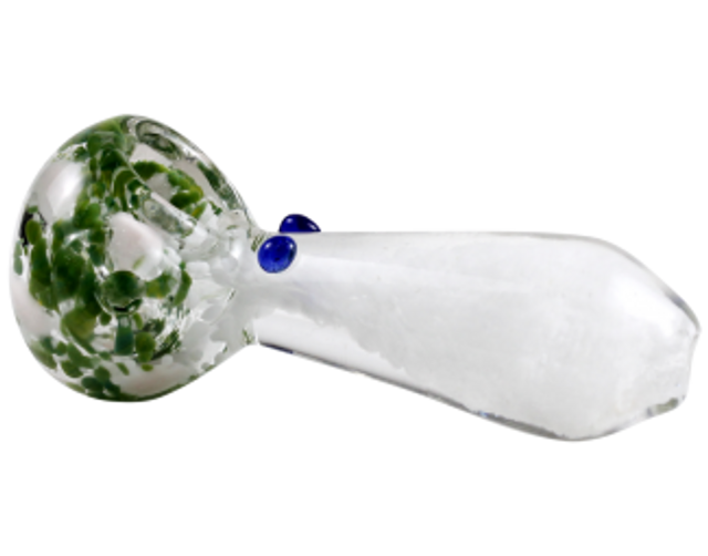 4" Glass Pipe - Mario's Mushroom Medley